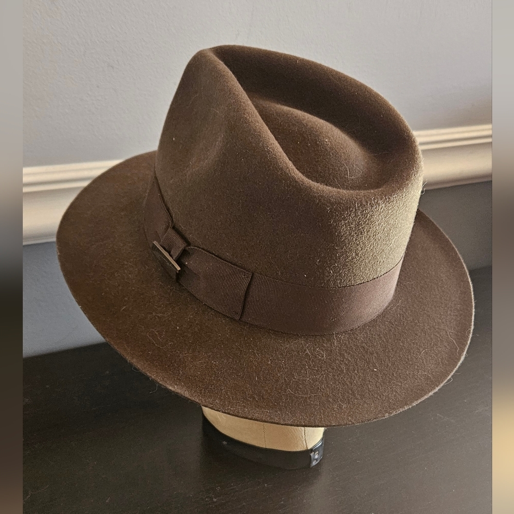 Dorman Pacific 100% Wool Indiana Jones Fedora Hat